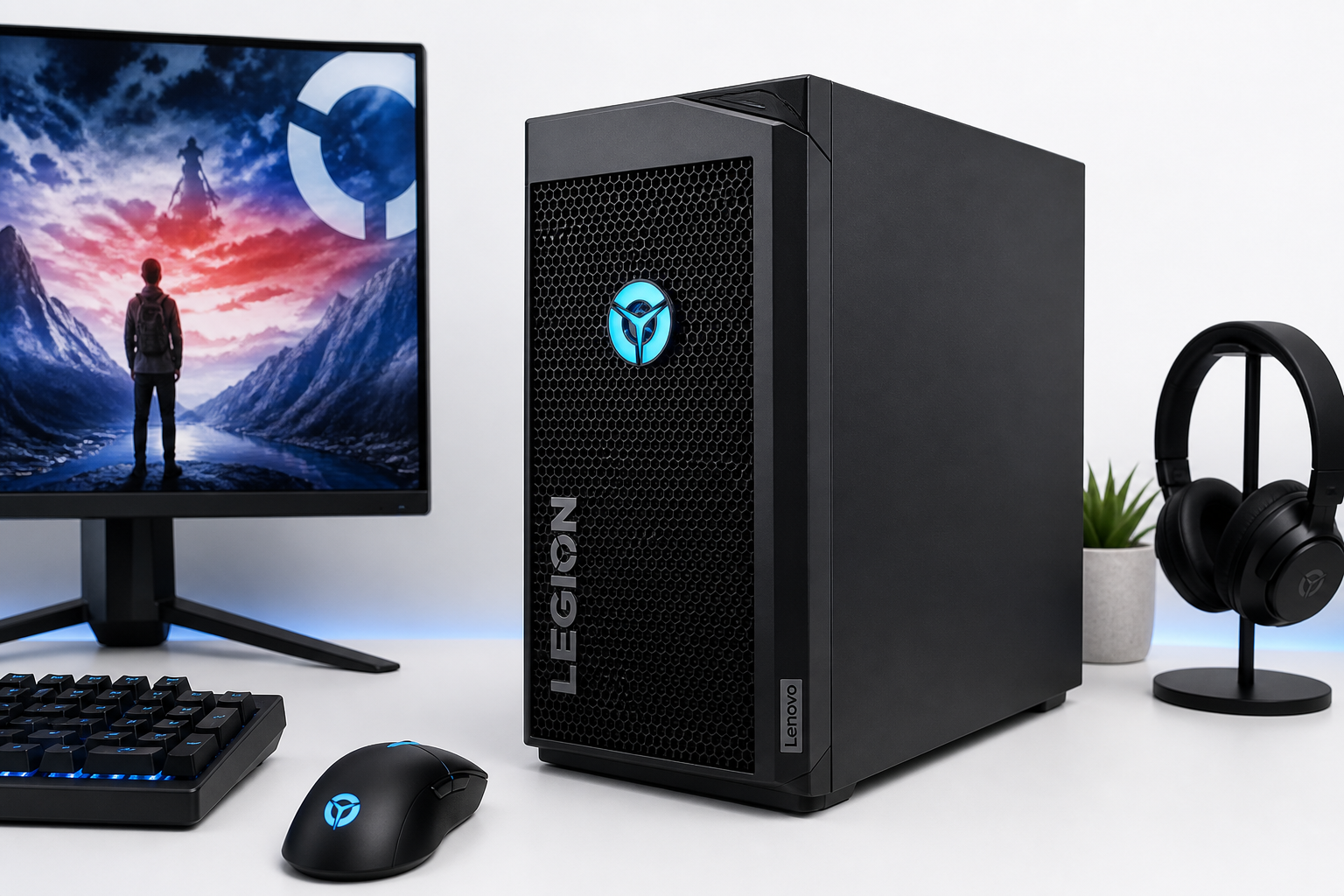 Lenovo Legion Tower 5i (Core Ultra 7 & RTX 5060 Ti): AI‑Powered Gaming Desktop for 1080p and 1440p
