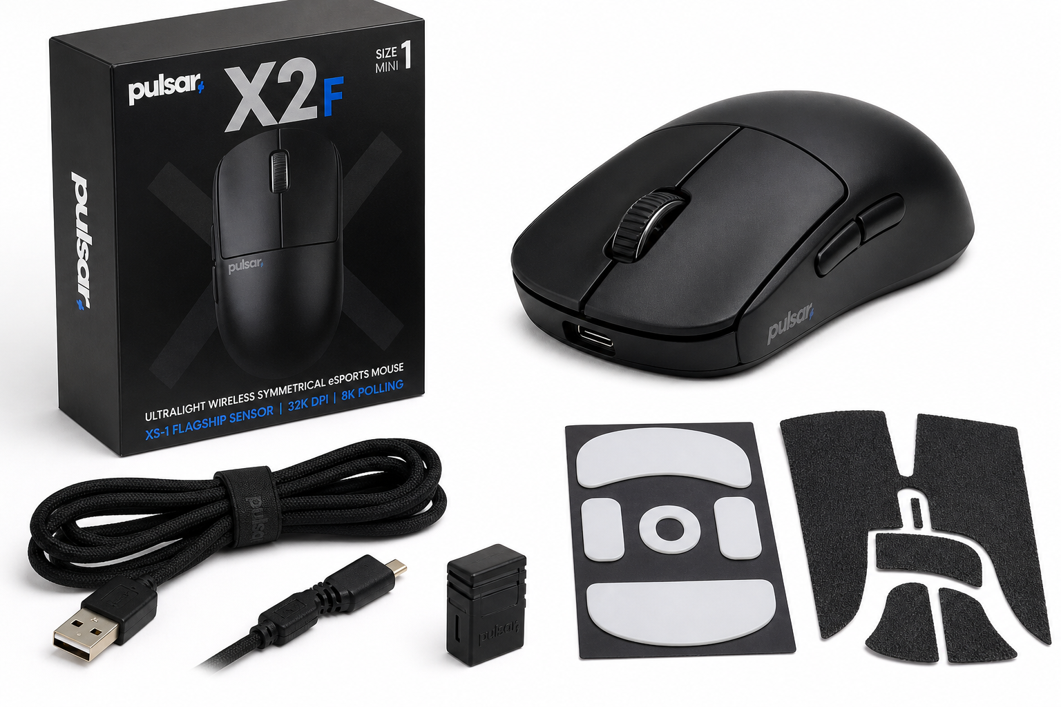Pulsar Lab X2F Mini Wireless Gaming Mouse (Black) Review: A Purpose-Built Fingertip Weapon at 38g