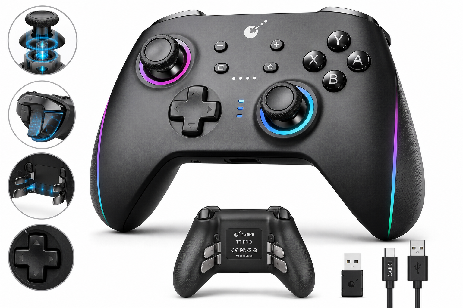 GuliKit TT Pro Wireless Controller Review: PlayStation-Style Precision for Switch, PC, and Mobile