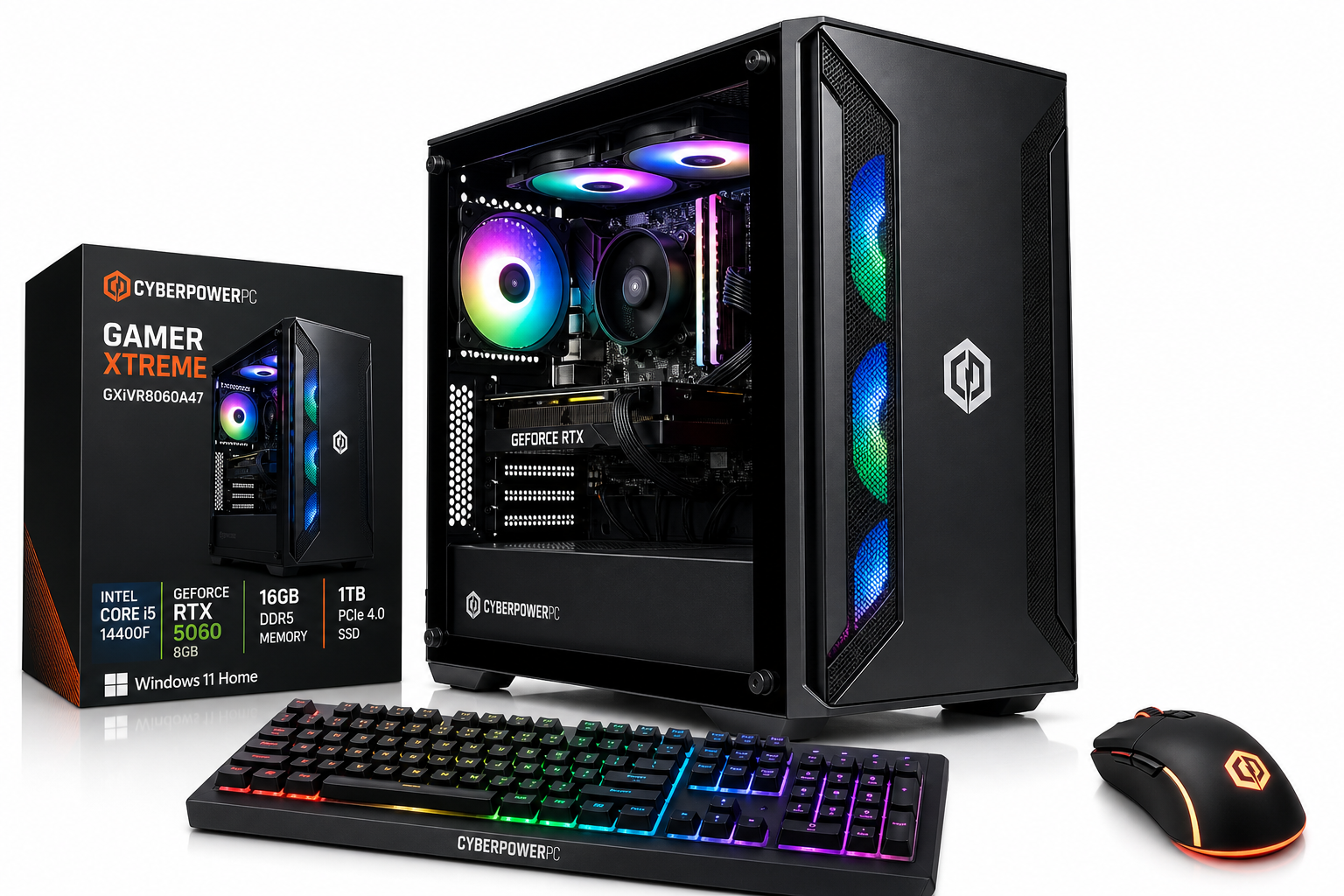CyberPowerPC Gamer Xtreme (GXiVR8060A47) Review: A Balanced 1080p & 1440p Gaming Tower with Modern Intel Power