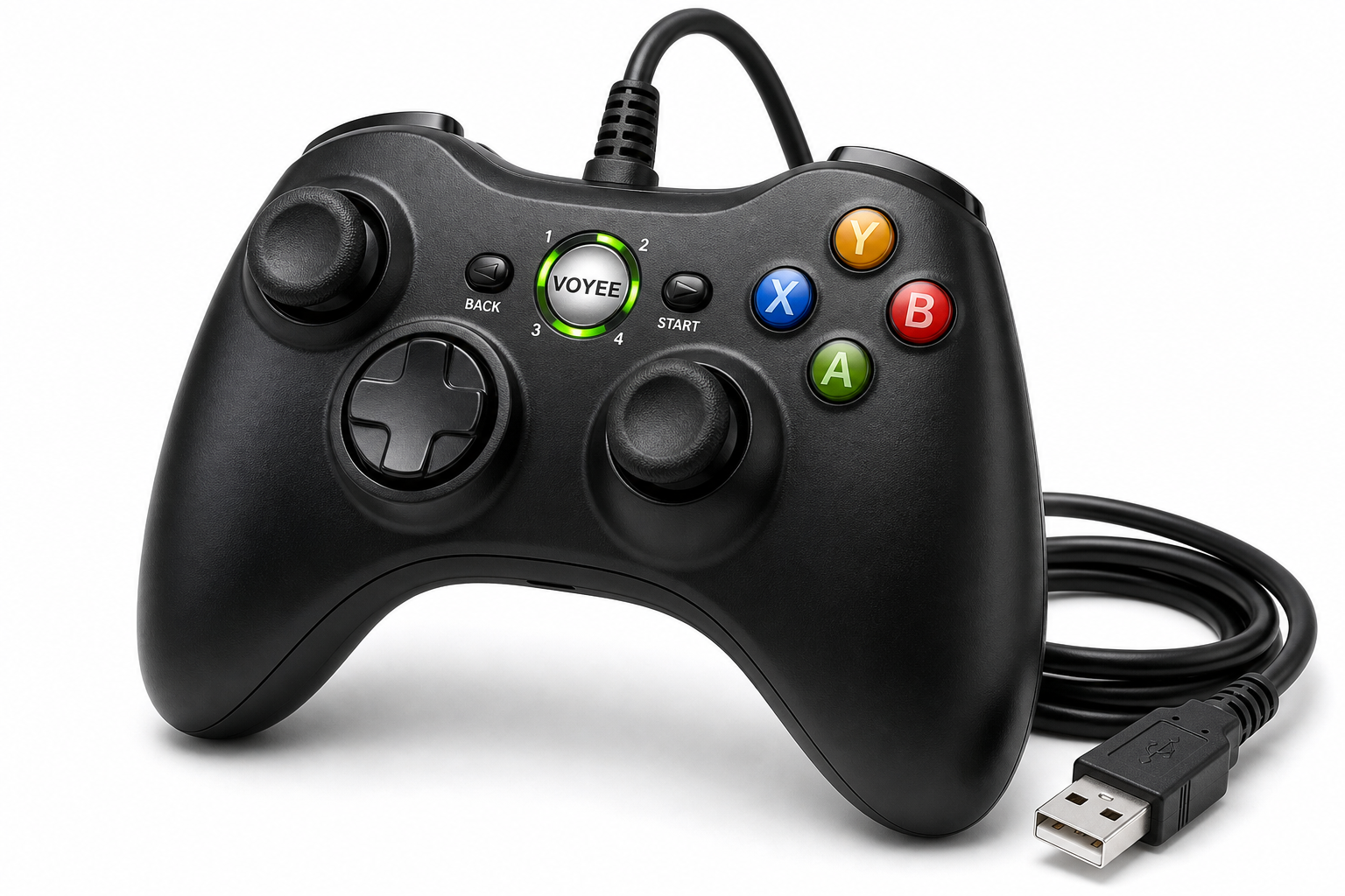 VOYEE Wired Controller for Xbox 360 and PC: A Budget-Friendly Gamepad with Familiar Feel