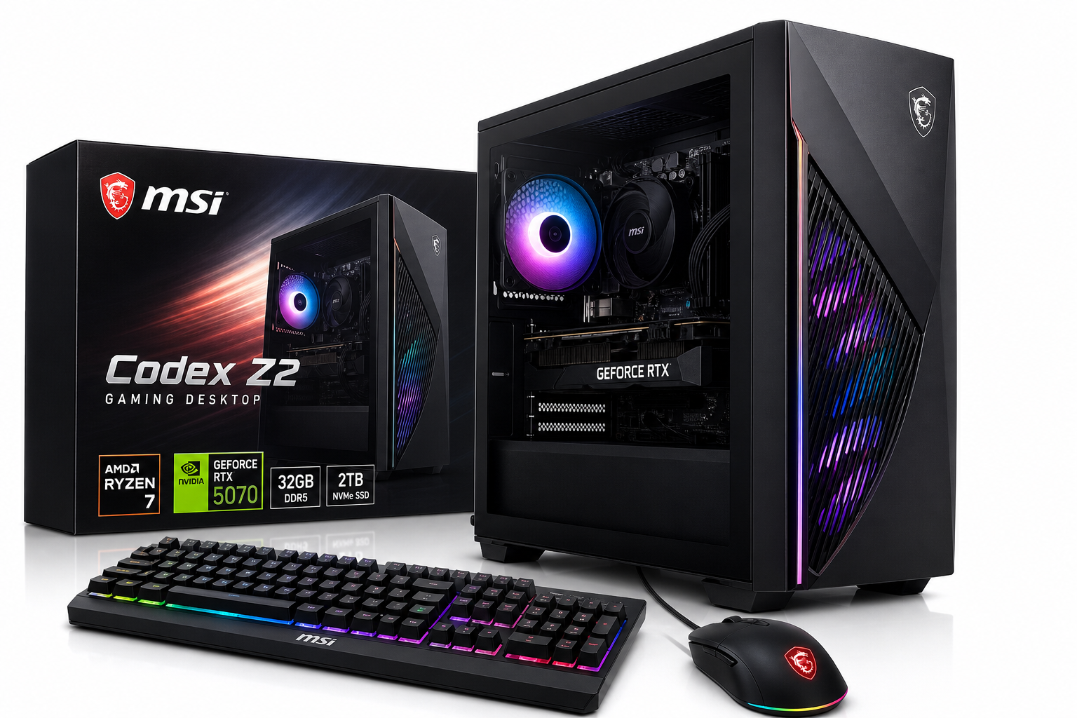 MSI Codex Z2 (A8NVP-436US) Review: A Ready-to-Game RTX 5070 Desktop for 1440p and Entry 4K