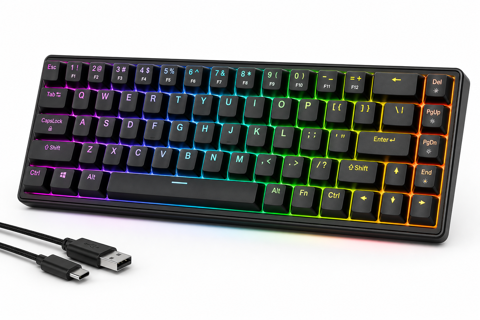 GEODMAER 65% Gaming Keyboard Review: Compact, Wired, and Ready for Everyday Gaming