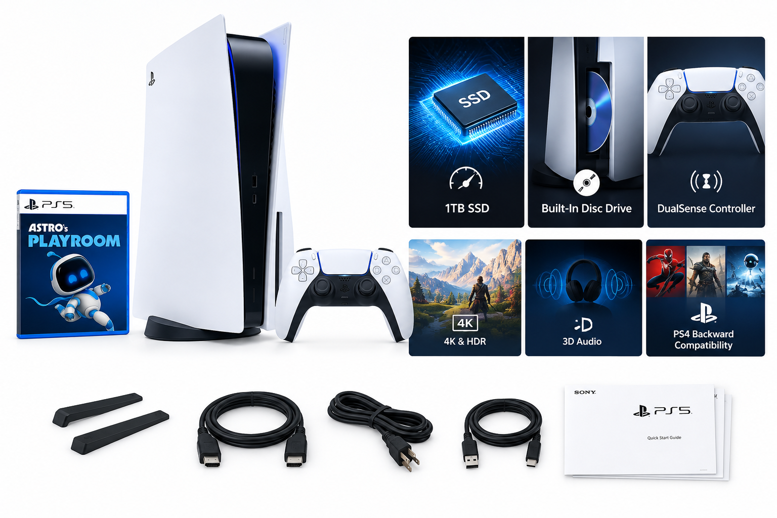 [PlayStation®5 Console – 1TB](https://www.amazon.com/dp/B0FRGTYSL5): Feature-Focused Review
