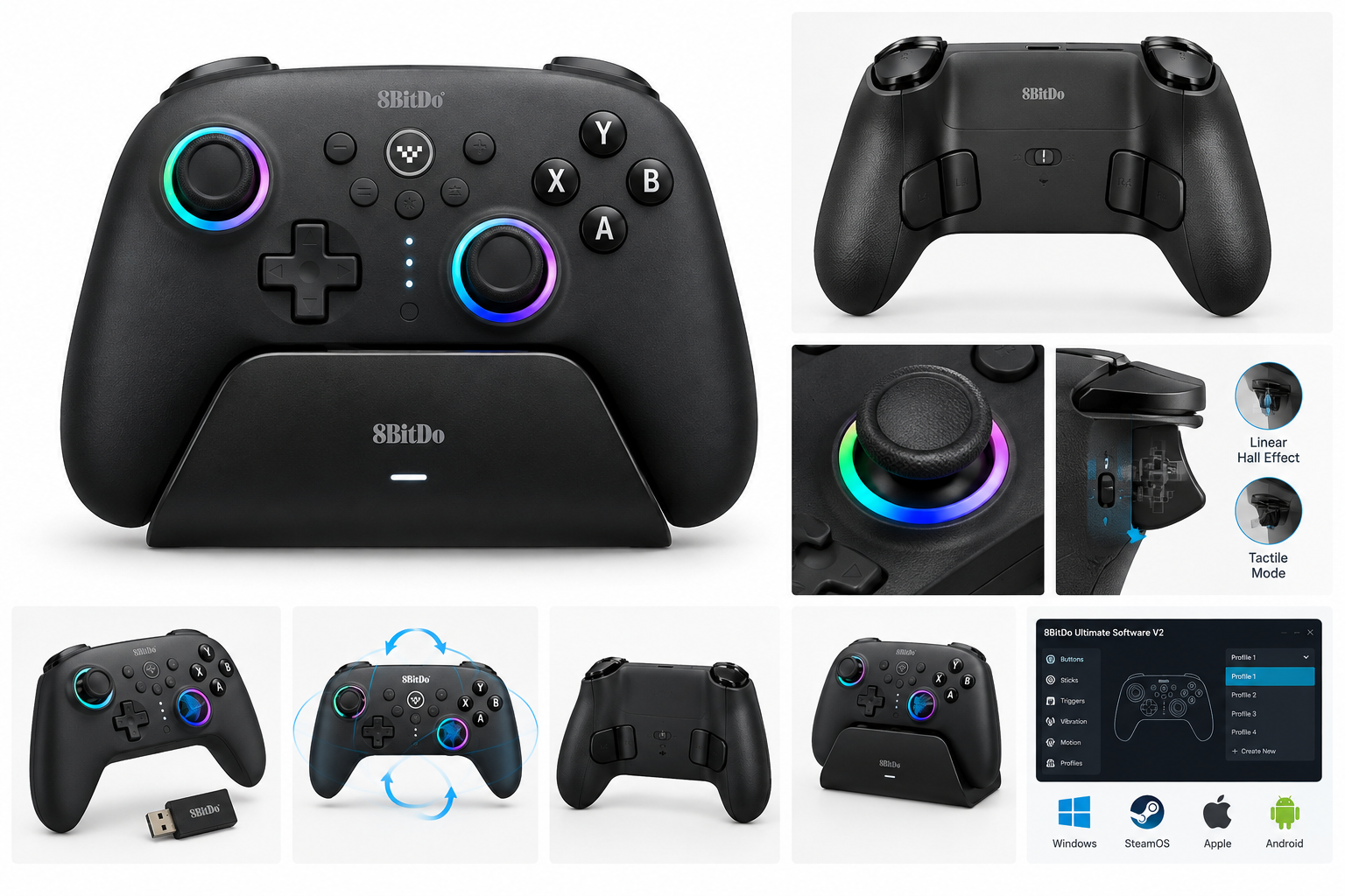 8Bitdo Ultimate 2 Wireless Controller Review: Precision Controls and Versatile Connectivity